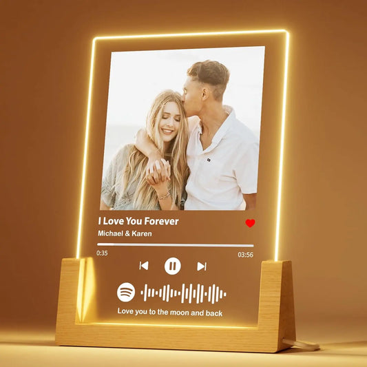 Personalized Spotify Music Plaque