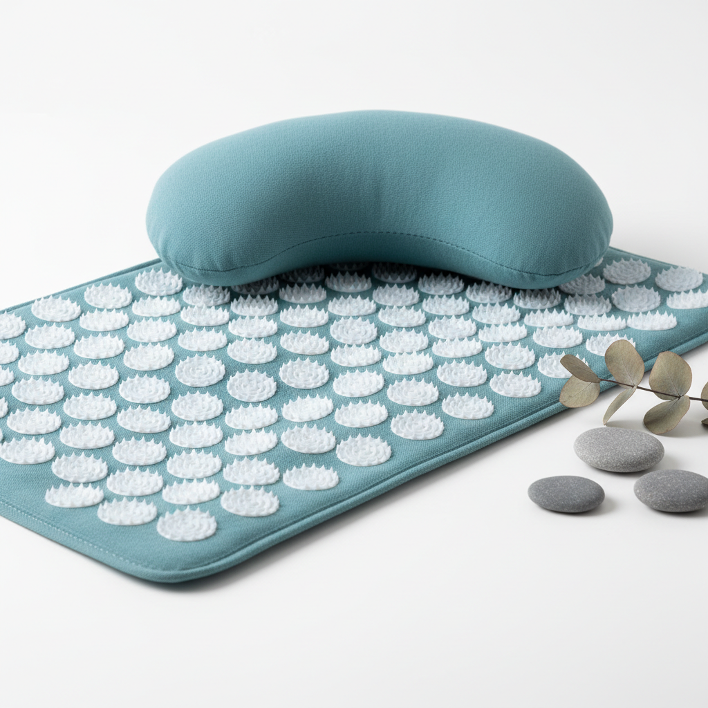 Acupressure Mat and Pillow Set